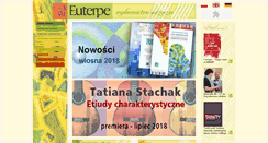 Desktop Screenshot of euterpe.pl