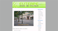 Desktop Screenshot of euterpe.fr