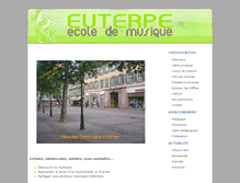Tablet Screenshot of euterpe.fr